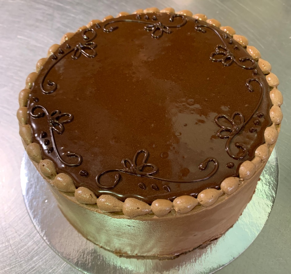 mocha almond torte